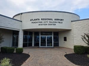 Falcon Field aviation center in Peachtree City, GA, where JCG renovated the FBO