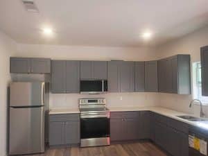 New-construction kitchen finishes in a JCG-built home