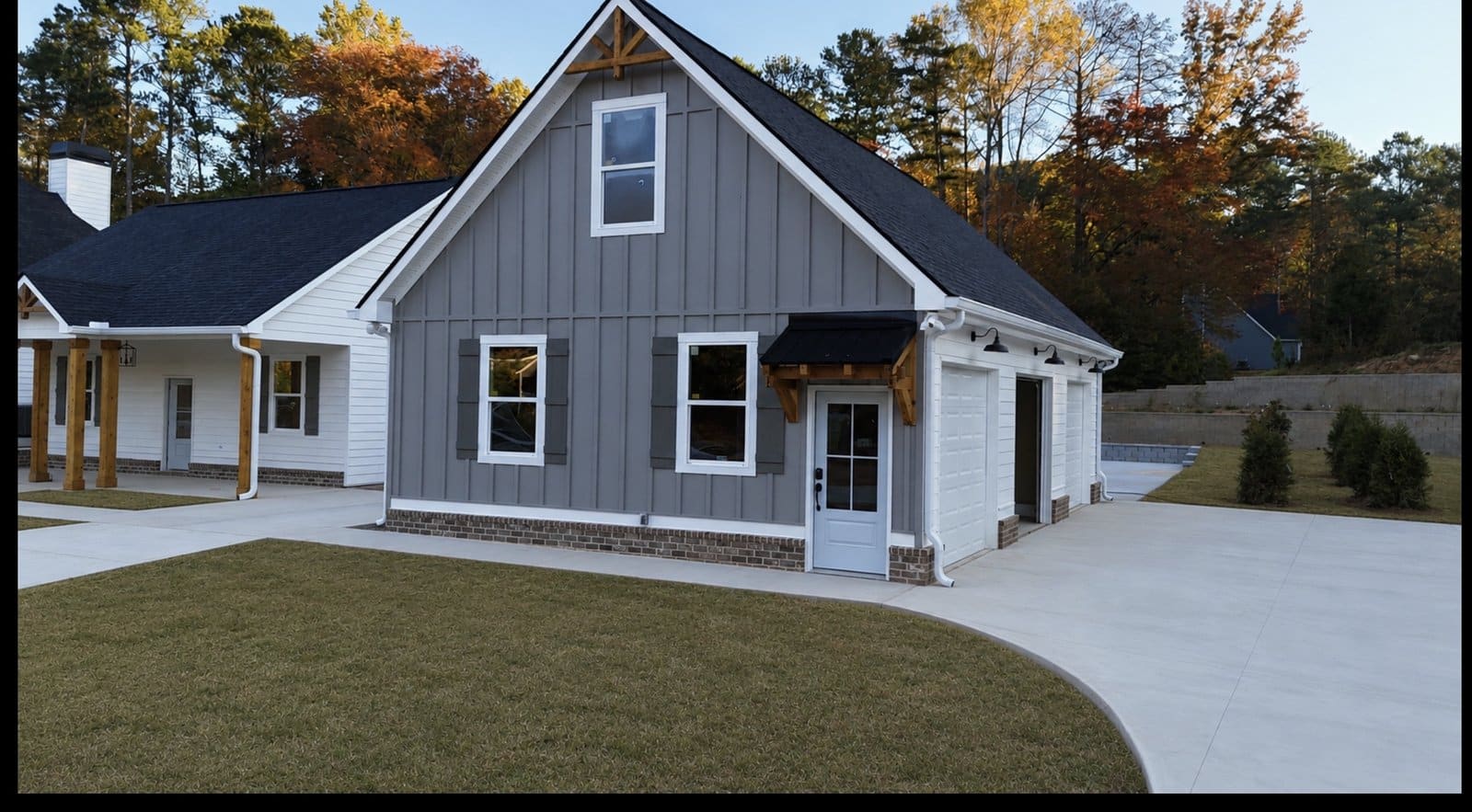Finished custom home in Newnan, GA built by JCG